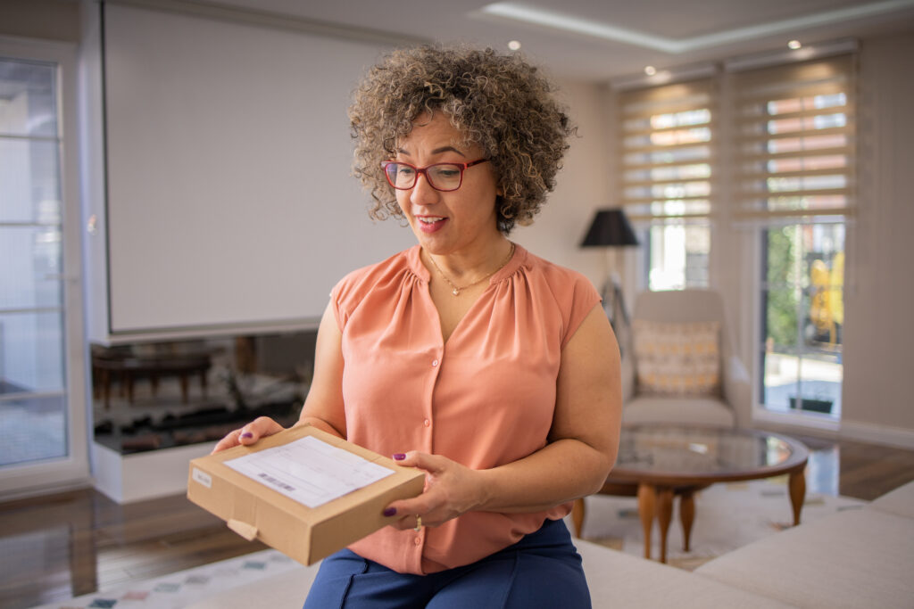 Entrepreneur is sending a package to a customer How It Works in Naperville, IL